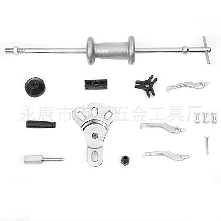 Herramienta de desmontaje del cubo de la rueda trasera extractor del cubo de la rueda van eje trasero medio eje martillo deslizante removedor de rodamientos