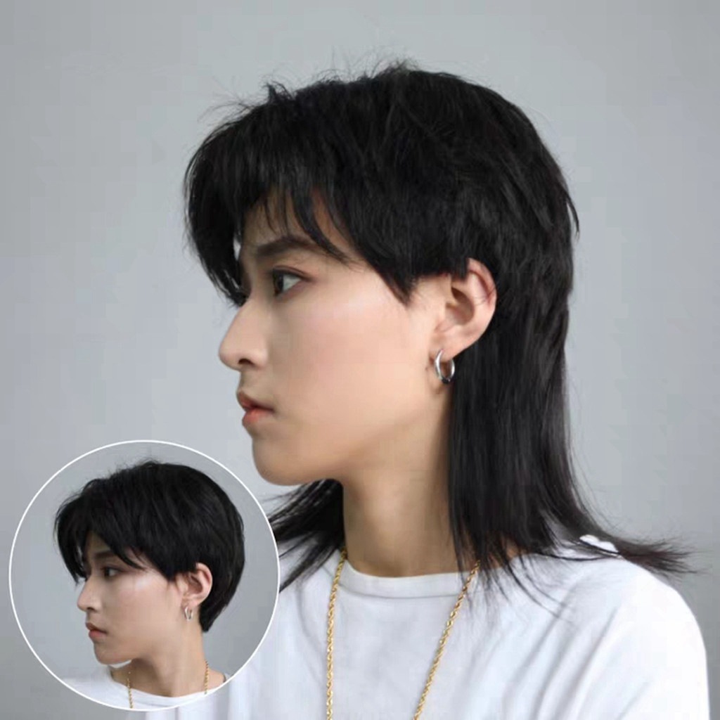 Male Short Hair Extension Piece, Invisible and Natural-Looking, One-Piece Hair Patch, Wholesale from Manufacturer