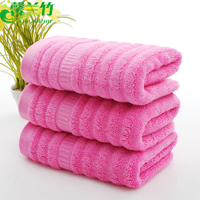 Factory wholesale wavy towel bamboo charcoal daily necessities wholesale company employee welfare bamboo fiber thickened towel