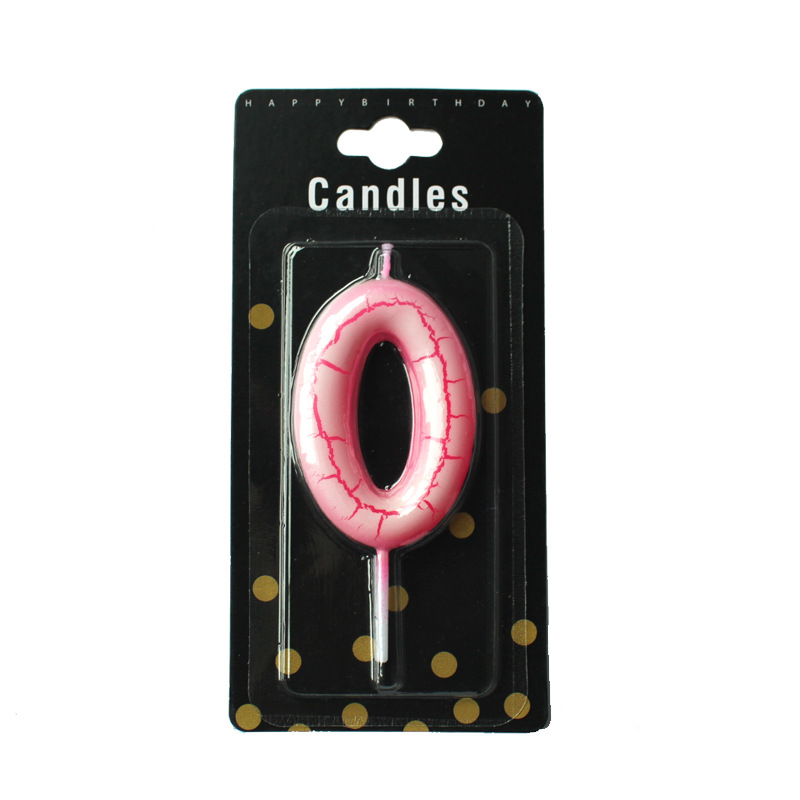 Nueva cáscara de huevo crack vela digital creativo cumpleaños DIY pastel hornear vela de cumpleaños digital