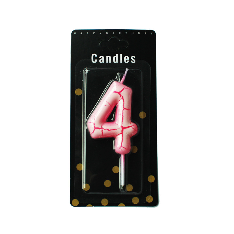 Nueva cáscara de huevo crack vela digital creativo cumpleaños DIY pastel hornear vela de cumpleaños digital