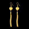 Long fashionable earrings with tassels, wholesale, Japanese and Korean