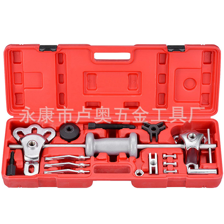 Automóvil cubo de la rueda cojinete desmontaje herramienta hoja de metal deslizante martillo hoja de metal herramienta rueda cubo tirando caballo semi-eje deslizante martillo extractor