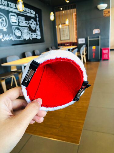 Factory direct sales Christmas big hat hairpin cute selling hat anchor gift holiday dress wholesale