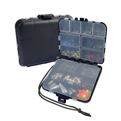 Amazon style bait box with lead head hook 177-piece set Lure accessories Small fishing group Cross-border e-commerce