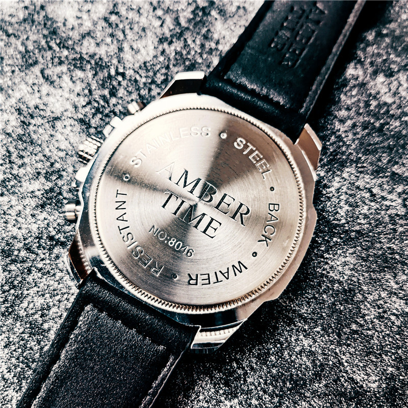 Bernstein zeit heißer verkauf quarzuhr blau licht gold objektiv wasserdicht kalender voll automatische herren uhr pin schnalle business herren uhr_voghion.com