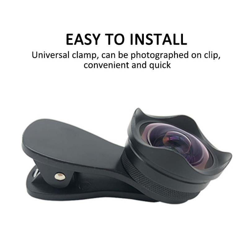 Teléfono móvil HD sin distorsión lente 15X macro lente de teléfono móvil 0.45X gran angular 4K óptico de múltiples capas de vidrio recubierto