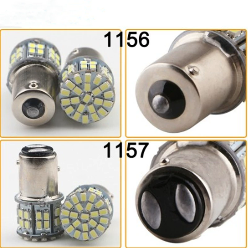 Заводская упаковка 1156 50SMD LED автомобильная лампа поворотника высокая яркость лампа заднего хода BA15S для мотоцикла
