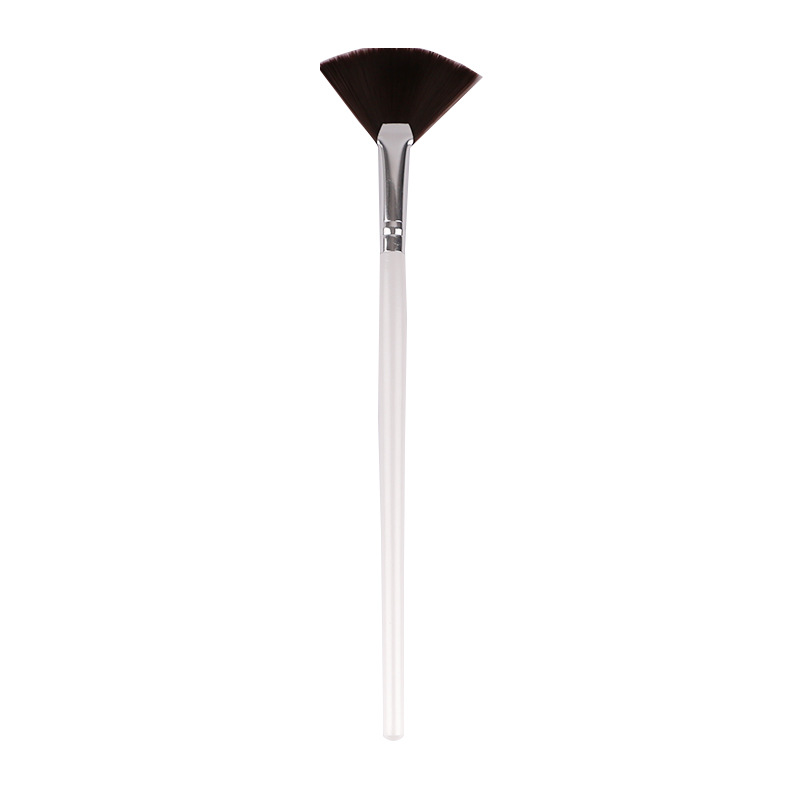 Cepillo de ácido tartárico facial en forma de abanico cepillo de máscara facial piel suave cepillo de maquillaje de madera suministros de salón de belleza spa herramientas de belleza Venta caliente