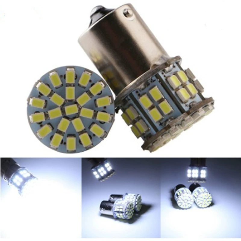 Заводская упаковка 1156 50SMD LED автомобильная лампа поворотника высокая яркость лампа заднего хода BA15S для мотоцикла