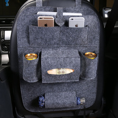 Factory Direct Sale Multifunctional Car Seat Back Bag Organizer Storage Bag Seat Back Storage Bag