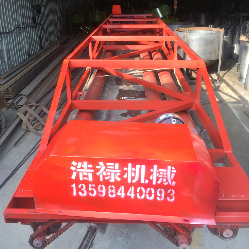 双层架子混凝土三滚轴摊铺机 桥面直径219带架子的三滚轴摊铺机