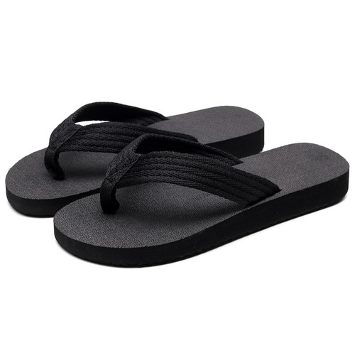 Summer Fashion Non-slip Herringbone Sandals for Students, Korean Style, Outerwear Beach Shoes for Couples, Flat, Harajuku Style, Slip-on Slippers for Men