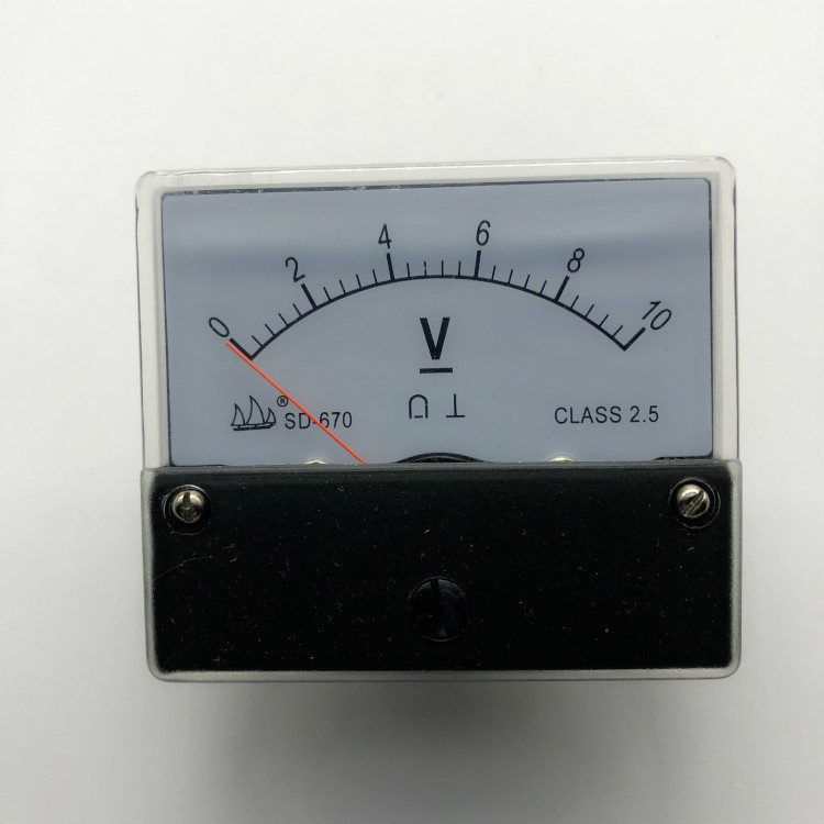 SD-670电压表 DC10V直接式DC30V 高品质直流电压表 厂家直销