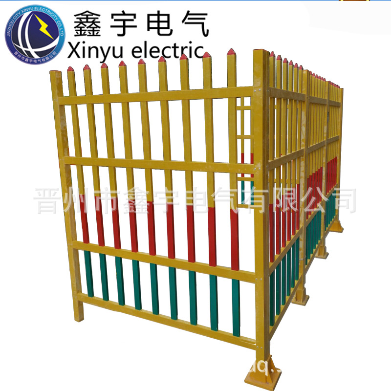 伸缩围栏绝缘围栏电力绝缘围栏玻璃钢围栏变压器防护围
