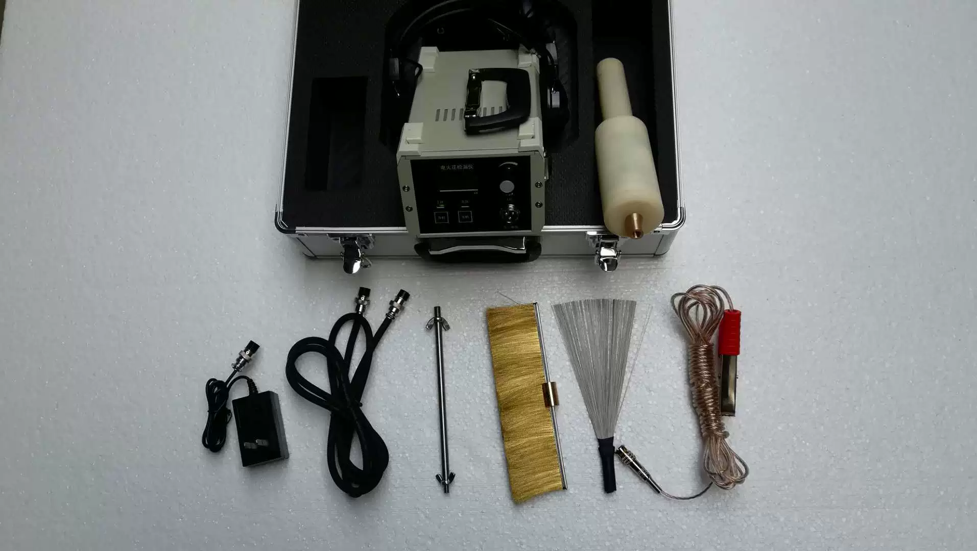 Тип детектор фабрики сразу JG-10A искры ДК цифрового дисплея детектора утечки искры высокой точности Электрический