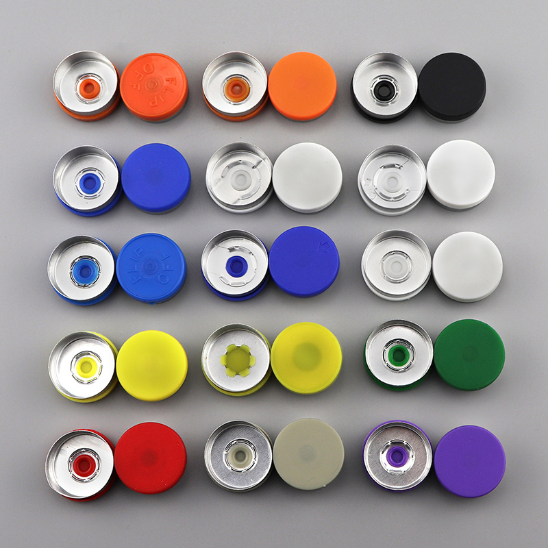Factory wholesale 20 teeth all kinds of forest bottle matching aluminum plastic lid bayonet bottle aluminum lid easy to tear Aluminum plastic lid