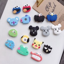 硅胶手机支架折叠伸缩防摔看视频刷剧指环扣女款个性创意卡通新款