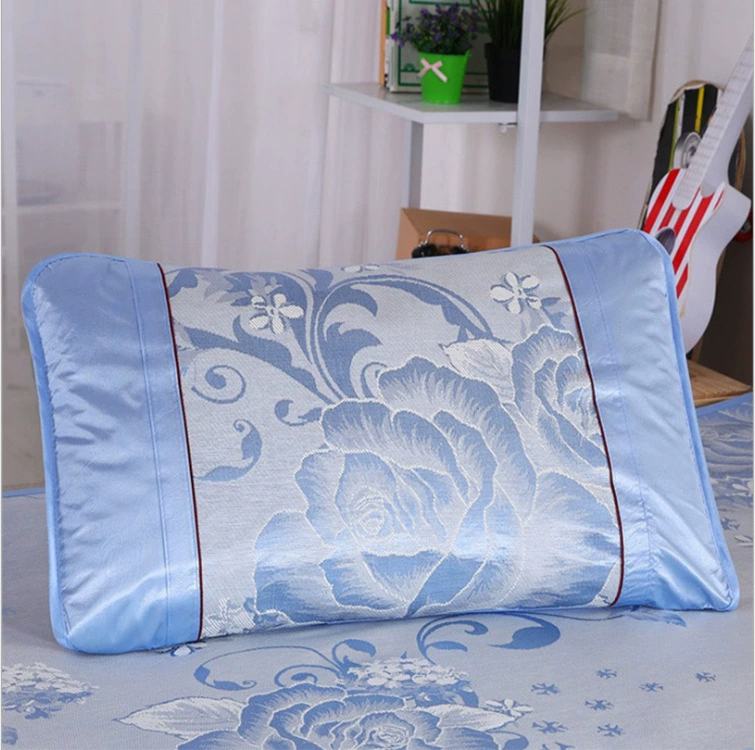 Summer mat, silk pillowcase for adults for elementary school students
