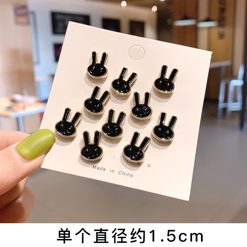 Perla anti-exposición hebilla decoración mini linda cara sonriente broche mujer escote pin ropa fija ramillete Accesorios