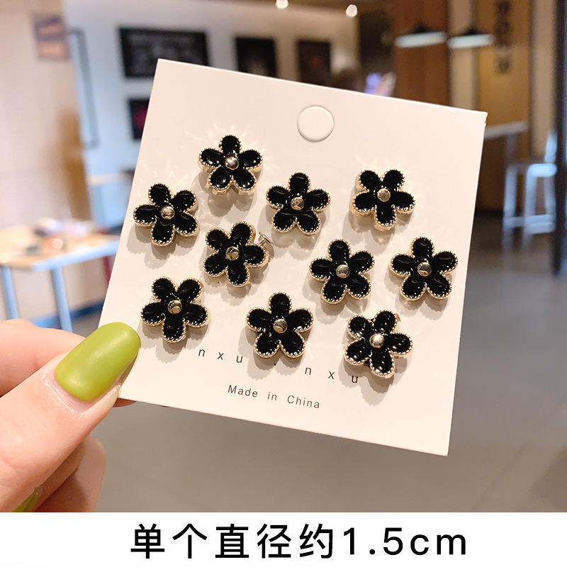 Perla anti-exposición hebilla decoración mini linda cara sonriente broche mujer escote pin ropa fija ramillete Accesorios