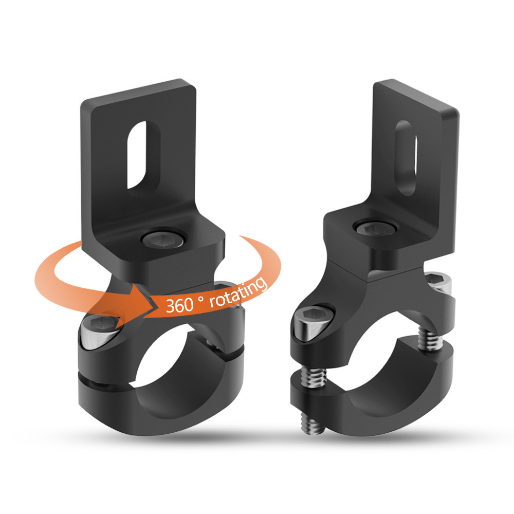 Motocicleta LED faro estante fijo TG80 coche eléctrico accesorios de la lámpara del clip accesorio aleación Aluminio directa