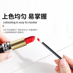 Disposable lip brush stick flocked lipstick brush stick boxed cotton swab lipstick lip mask brush lip glaze brush makeup brush tool