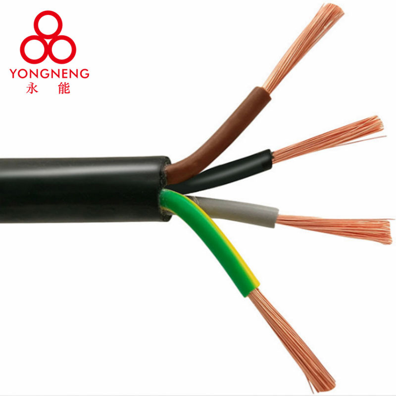 4芯线材 6mm 100米电源延长线 1.0mm 四芯线五芯六平方电缆