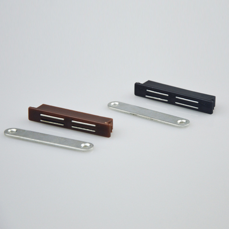 Puerta de gabinete oculta succión fuerte magnético ABS magnético gabinete táctil de succión magnética armario imán magnético Puerta de succión táctil grano puerta hebilla