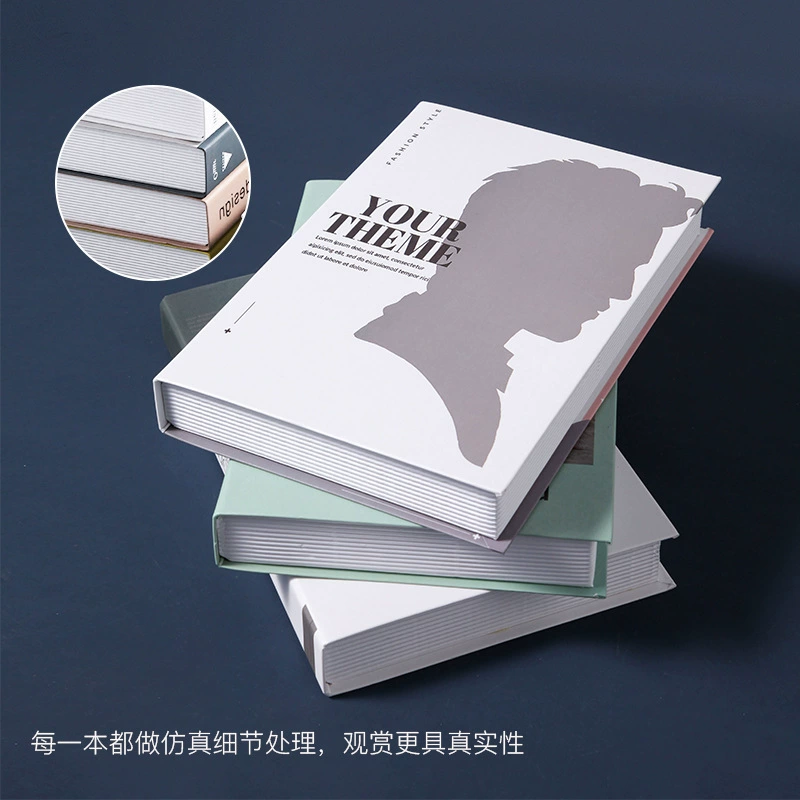 Современная минималистичная реалистичная настольная книжная полка, декор, домашний интерьер, реквизит для фотосъёмки