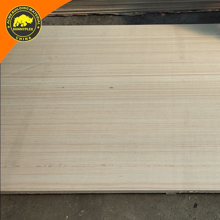 Venta caliente muebles tablero especial doble tecnología de madera triamina superficie eucalipto núcleo madera contrachapada