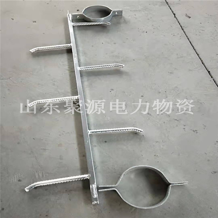 批发稍径190底径297 8米水泥杆用爬梯圆管抱箍固定1米/2米/3米4米