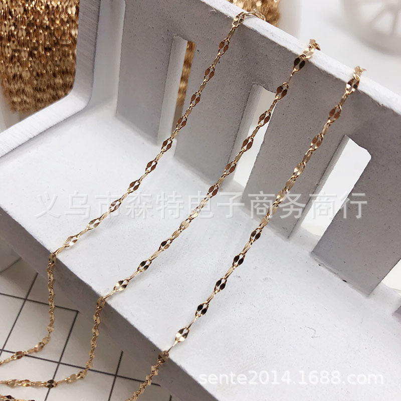 Copper fashionable chain for key bag
