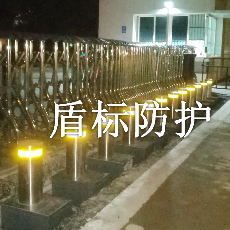 大门起降挡车桩防爆液压智能升降柱拦截阻车伸缩路柱智能伸降地桩