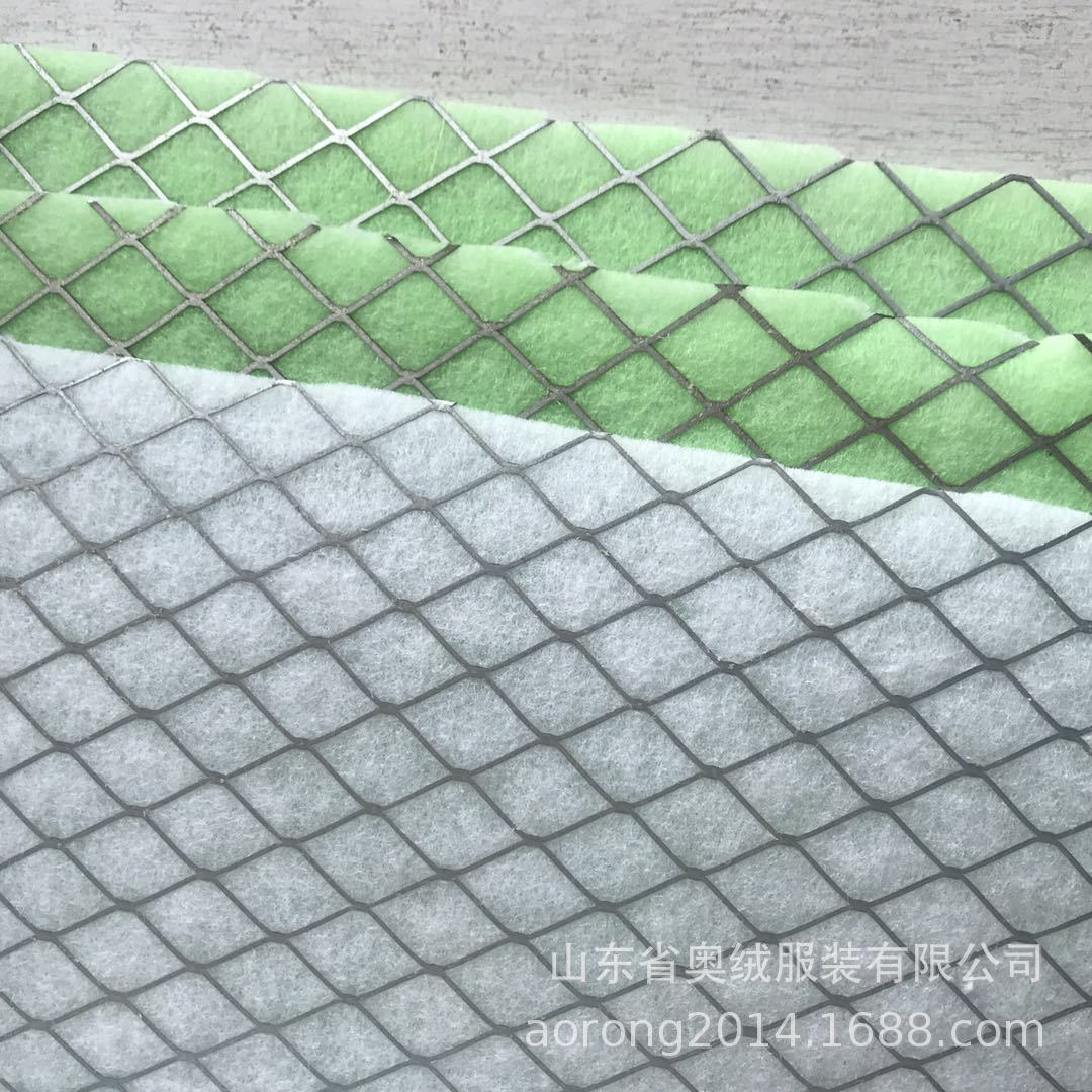 单面网过滤棉  G4滤料 单面镀锌钢板网滤布