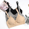 Wireless bra for pregnant for breastfeeding, breast pads for mother and baby, front lock