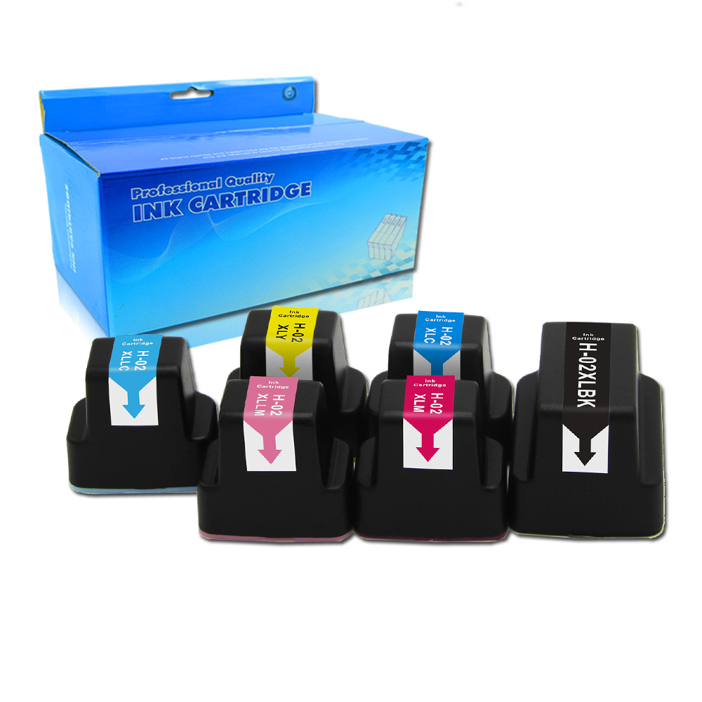 Bada HP02 ink cartridge for HP Photosmart 3110 3210 3210xi printer ink cartridge