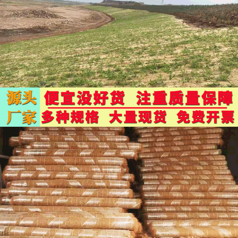 Greening Flower Sea Lawn Edge Slope Seeds Water Soil Moisturizing Protection Anti-luxing Coconut Blanket Manufacturer Direct Delivery Wholesale
