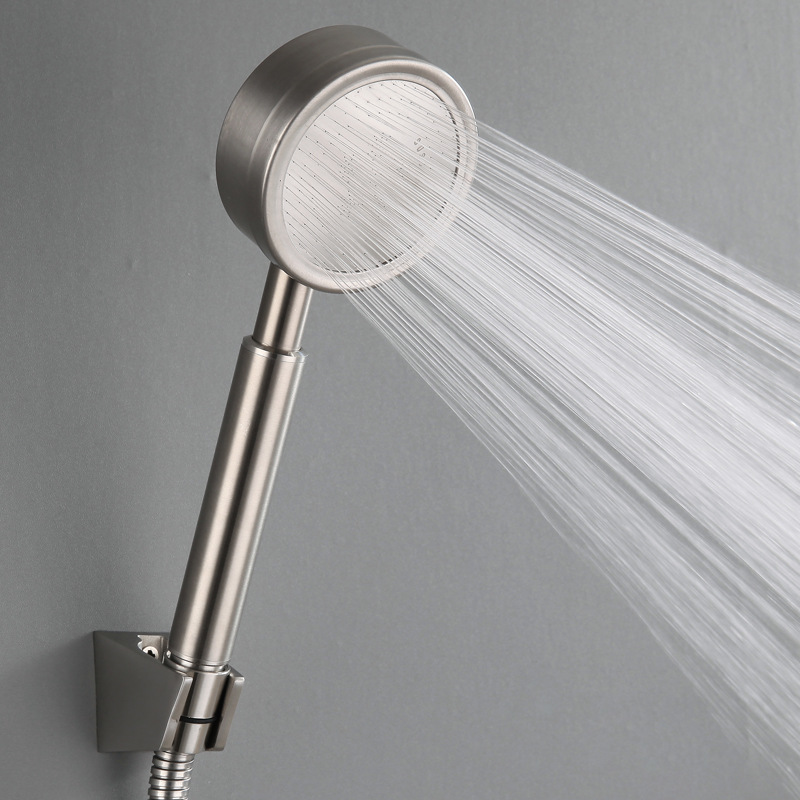Factory wholesale 304 stainless steel shower head Amazon shower shower head hand shower booster head