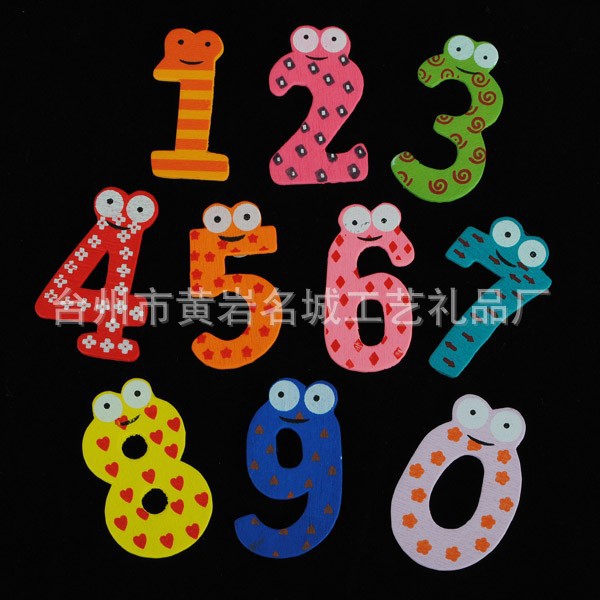 Wooden cartoon toy