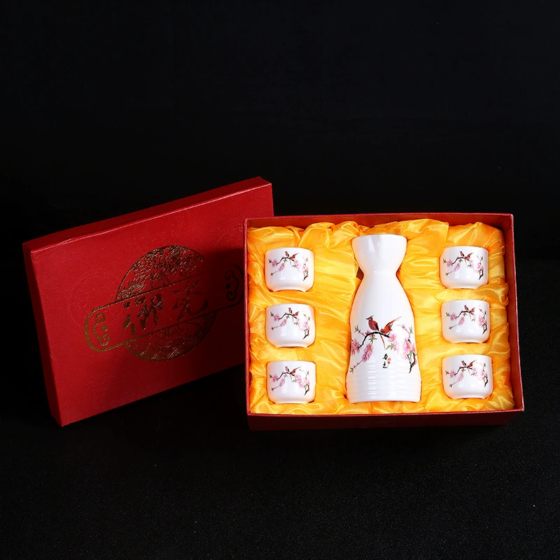 Трансграничное продвижение Один горшок с шестью бокарами для подарочных коробок