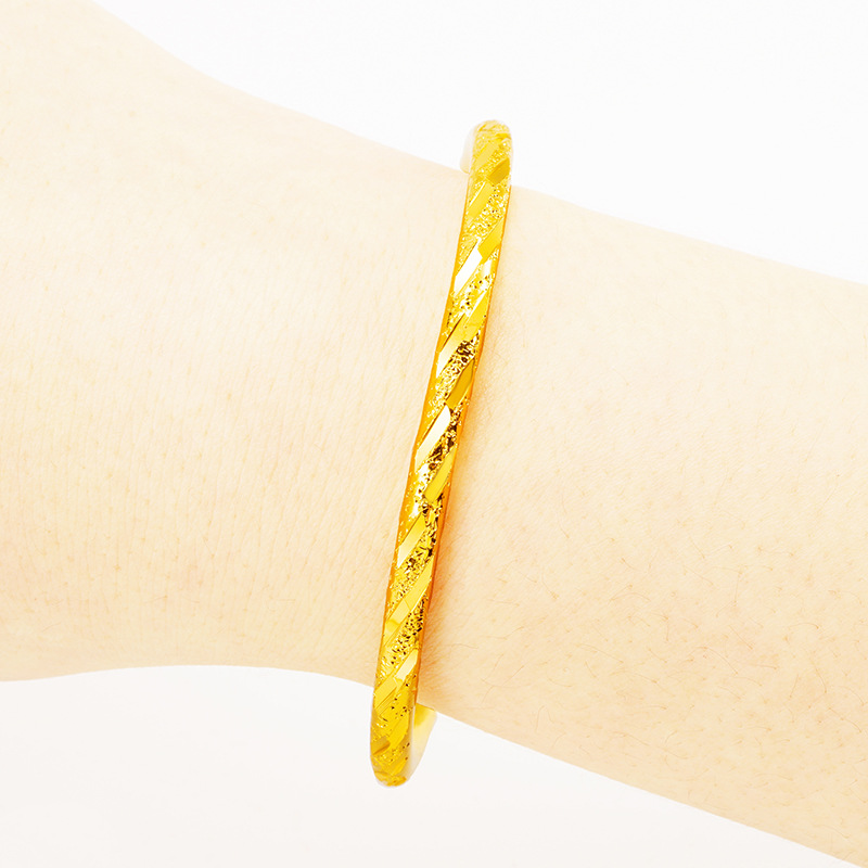 Patrimonio de la moda bobina de pescado Vietnam pulsera de oro mujer abierta lluvia de meteoros solo Phoenix cobre chapado en oro pulsera estrellada