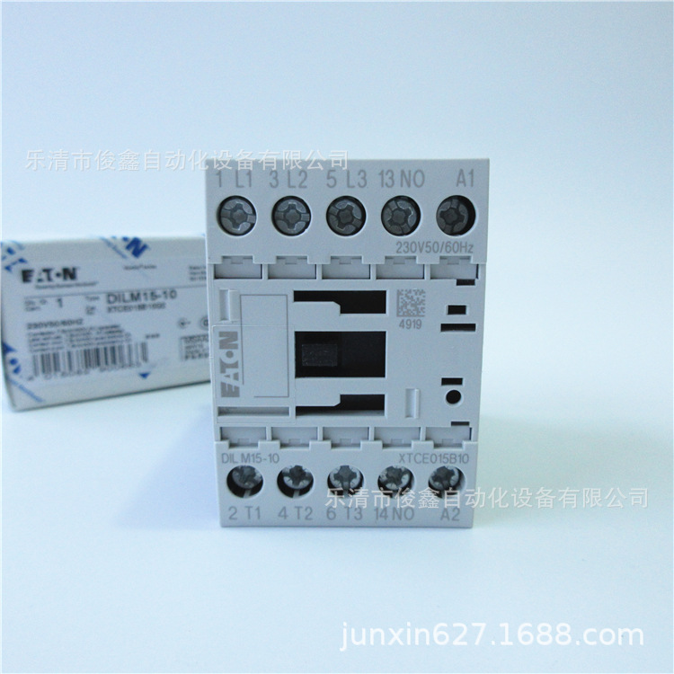 原装进口EATON伊顿交流接触器DILM15-10 230V50/60HZ