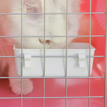 宠物碗航空箱猫狗铁丝笼专用挂碗宠物便携式挂碗食碗猫碗兔碗鸟盆