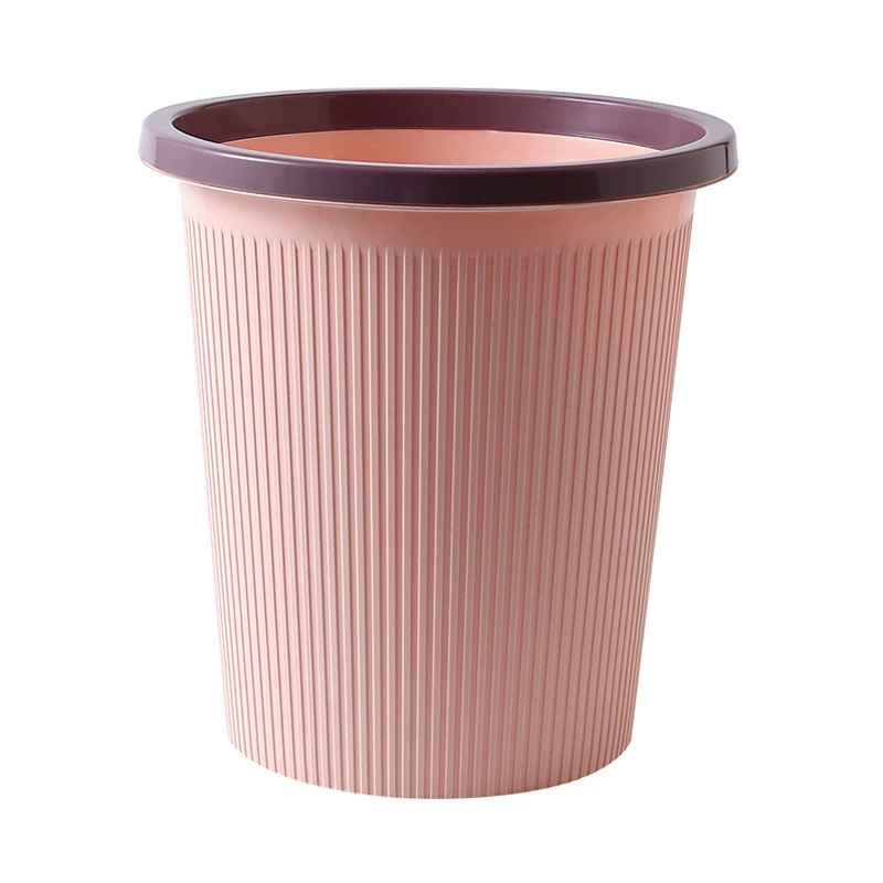Plastic big garbage can, simple and elegant design, wholesale