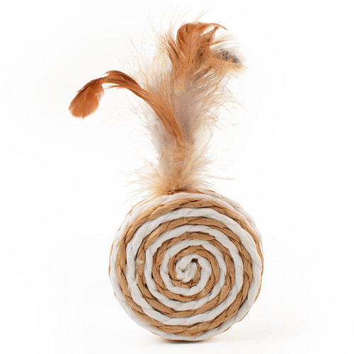 Cat toys cage mouse bell ball plastic sword sisal unsteady top mouse feather small fish plush ball pet supplies