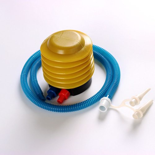 Household portable balloon swimming ring with large mouth and foot pump children's toy rubber ball air pump big foot pump