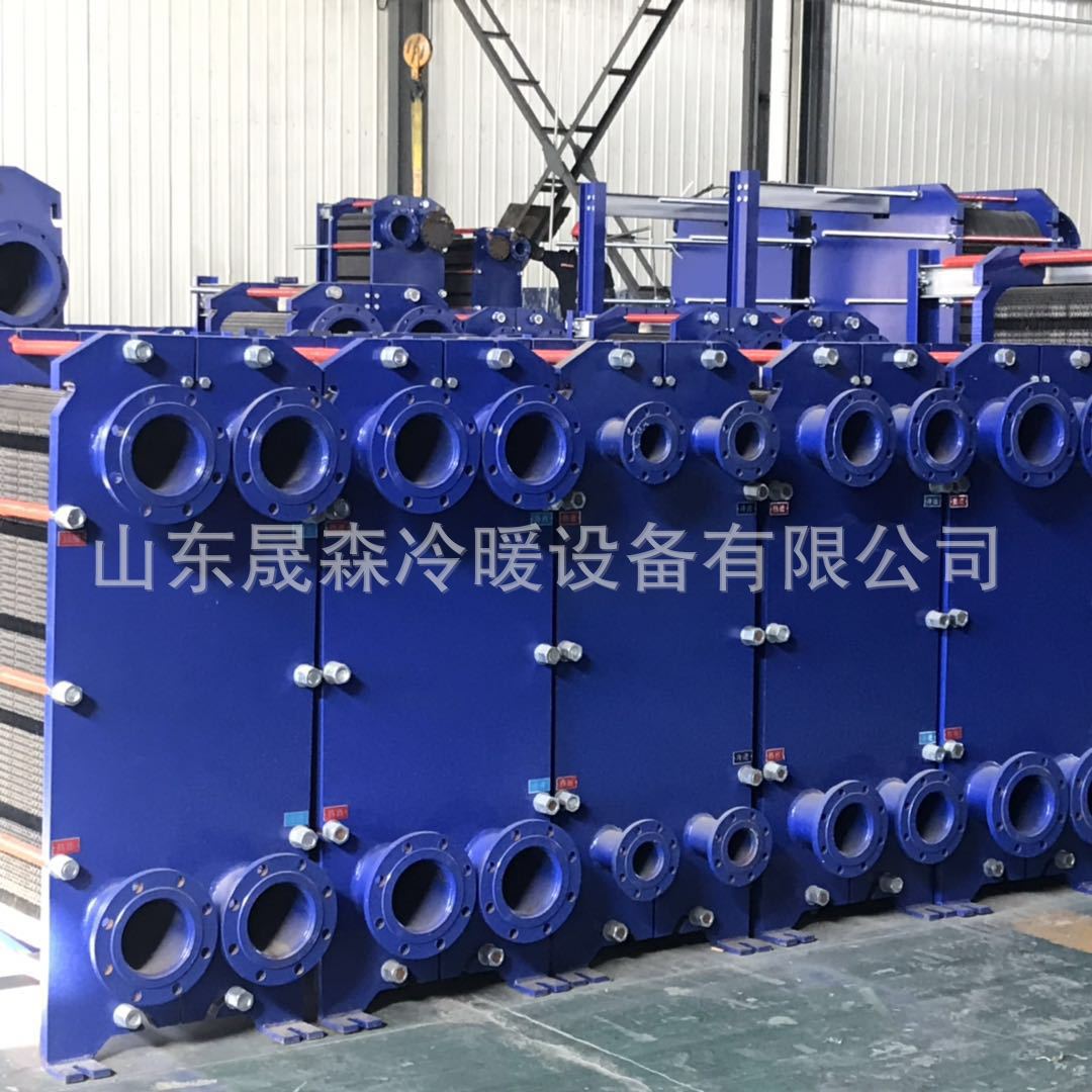地热源专用板式换热器，钛板耐腐蚀，使用寿命长，专业制作