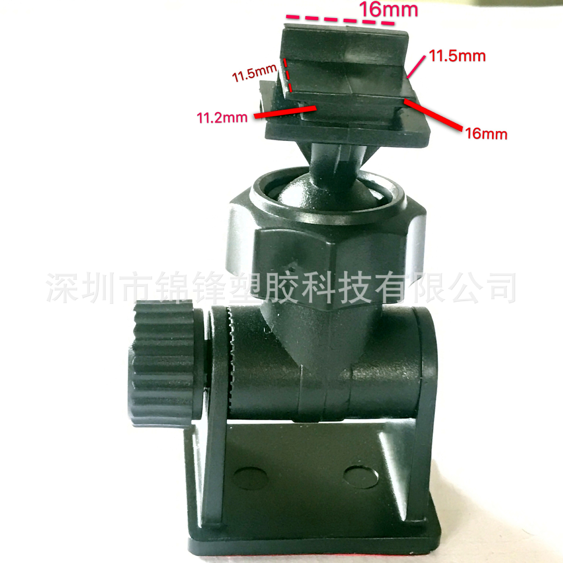 Soporte de posición de hebilla de viscosa 3M cuadrado Soporte de grabadora de conducción Suministro masivo de fábrica Soporte de viscosa 3M