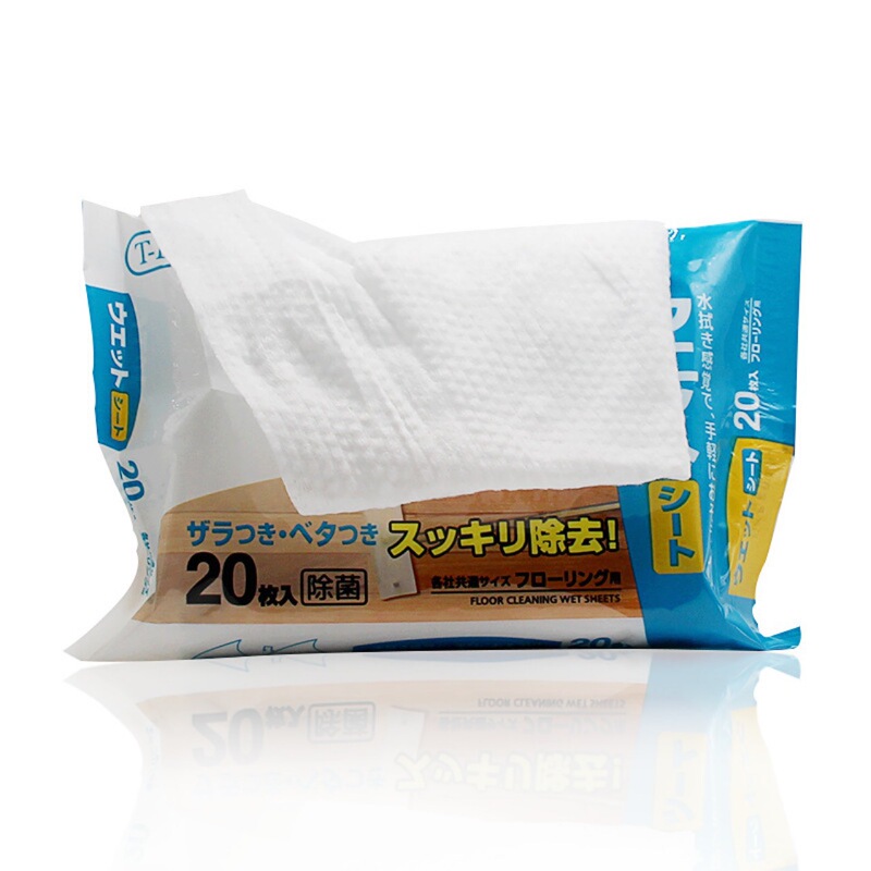 Thickened Base Wet Wipes Disposable Stain Removal Dust Cleaning Cloth Flat Mop Replacement Wet Wipes Absorbent Floor